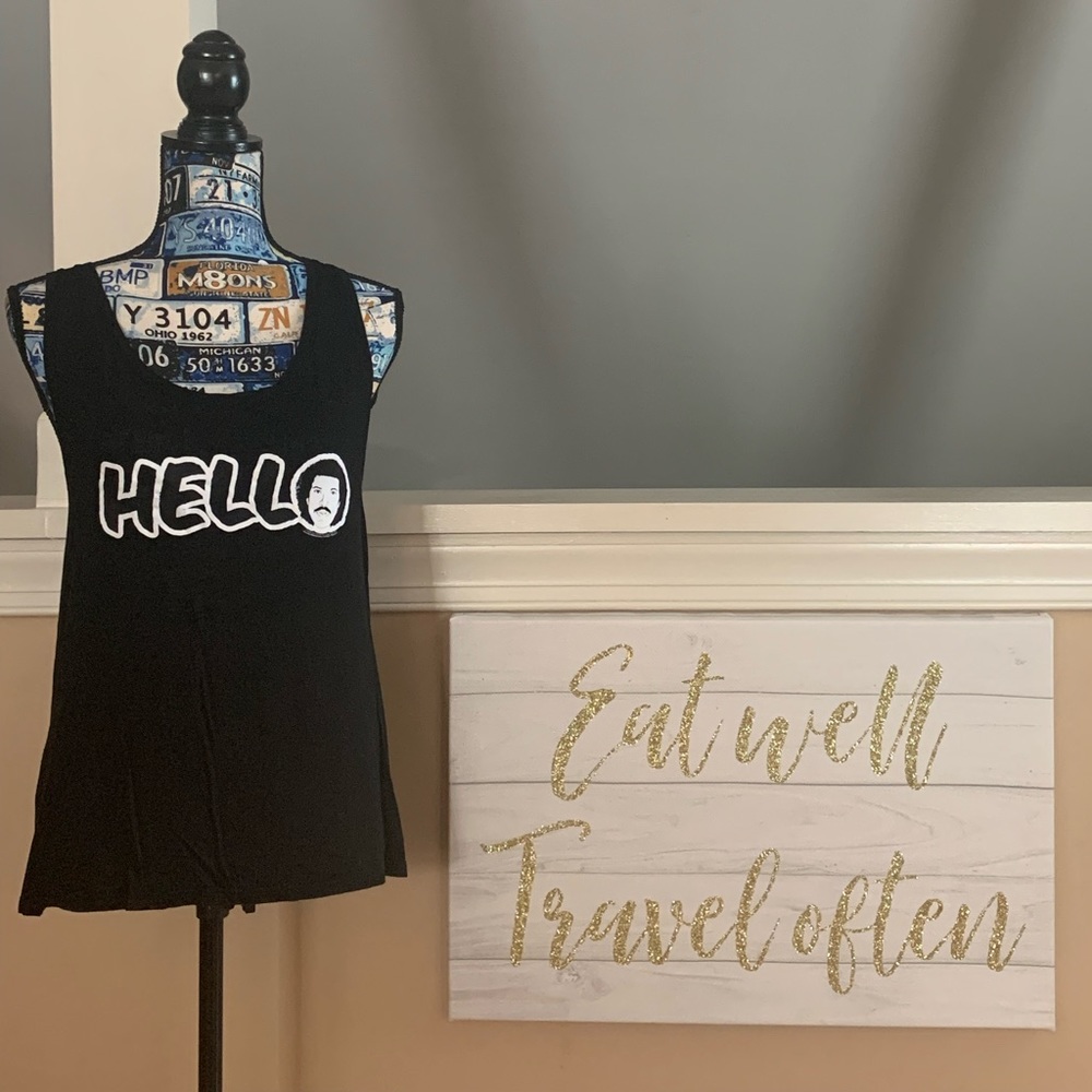 Lionel Richie Hello Tank Top